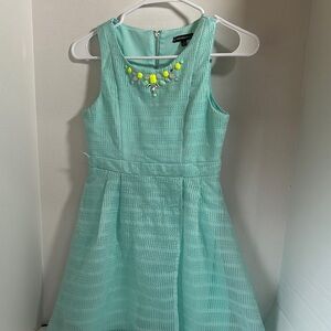 My Michelle girls mint green sleeveless dress size 12